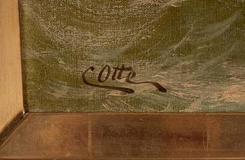 Unknown artist, 19th century, Marine.