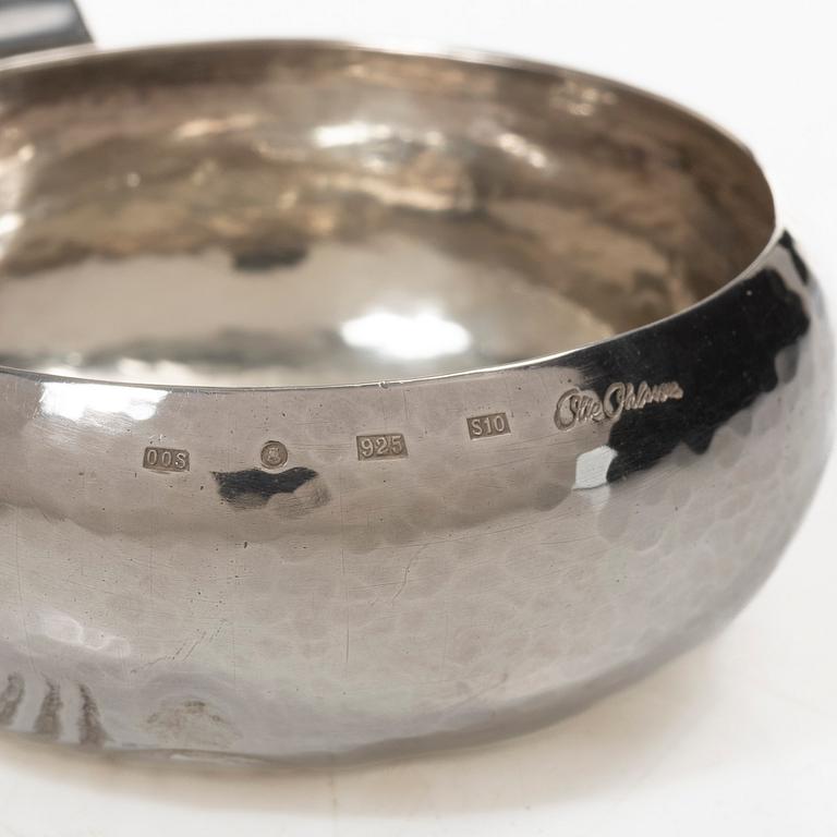 Olle Ohlsson, Tasse a vin, silver, Olle Ohlsson Silversmide, Stockholm 1992.