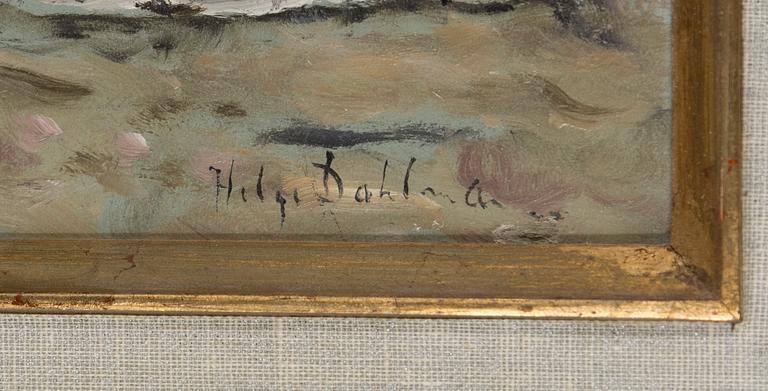 Helge Dahlman, Munksnäs gård.