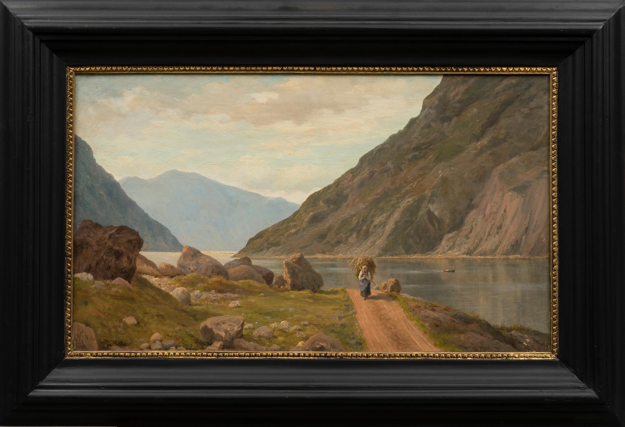 OSCAR KLEINEH, FJORDLANDSKAP.