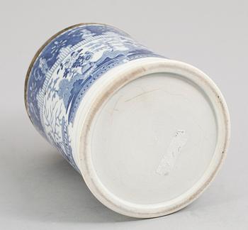 STOP, porslin, England, 1800-tal.