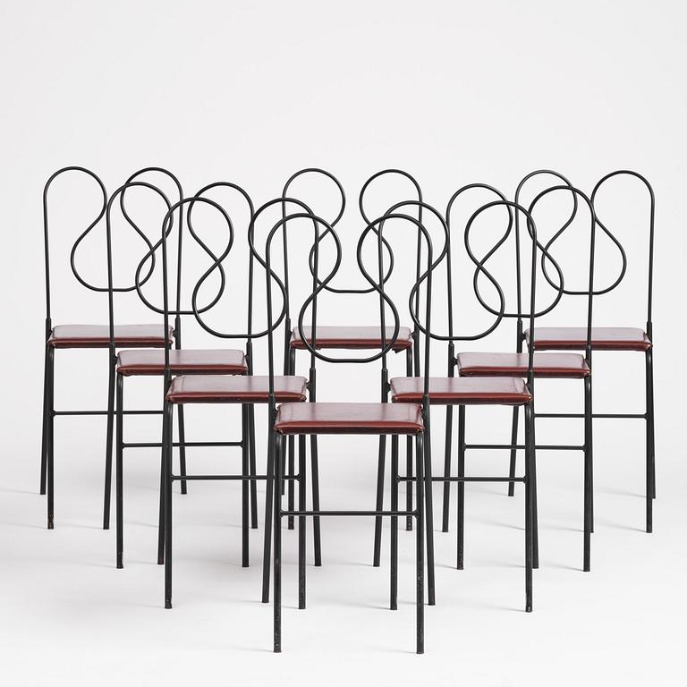 Jonas Bohlin, a set of eight "Liv" chairs, Jonas Bohlin Design AB, Stockholm, post 1997.