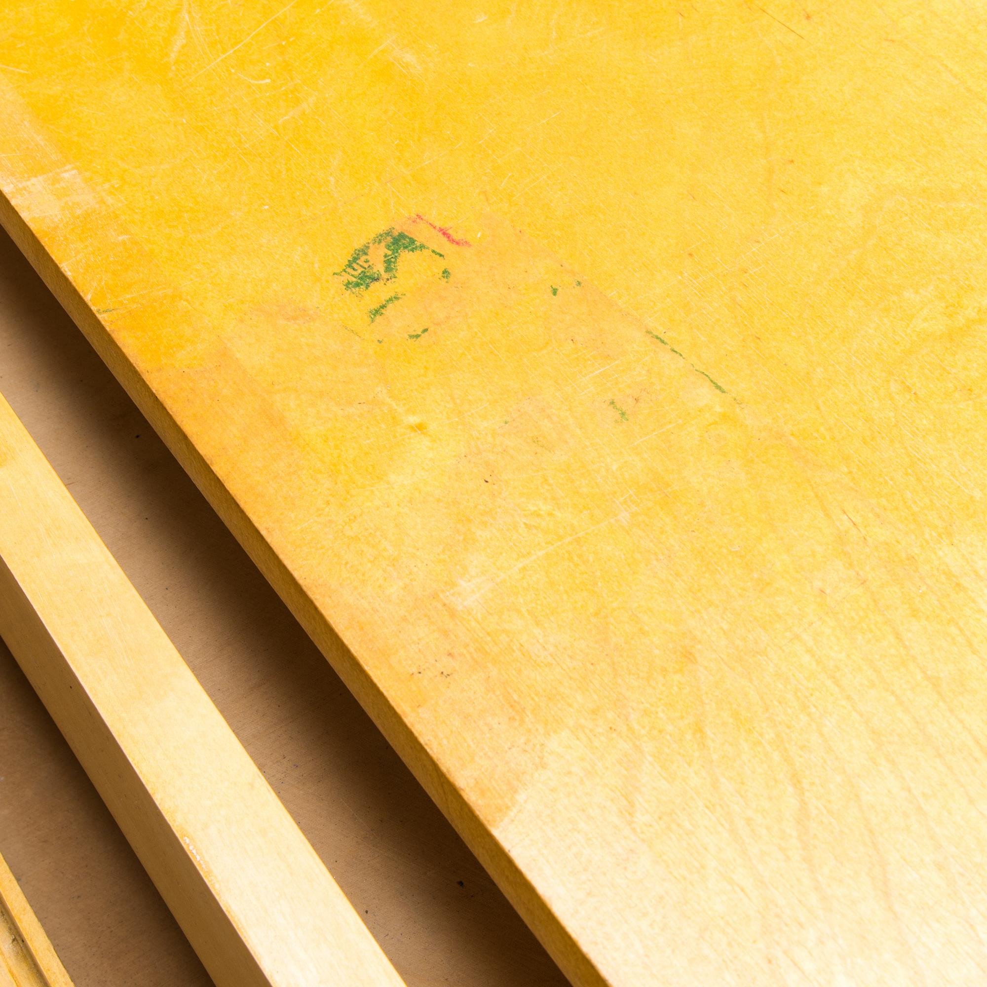 A mid 20th century architect file cabinet by Artek's Drawing office manufacturer O.Y. Huonekalu- ja Rakennustyötehdas AB.