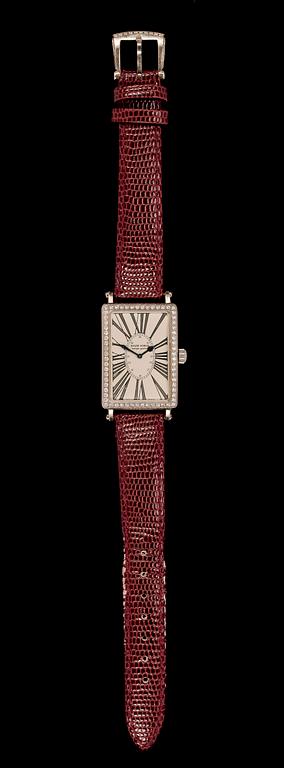 LADIES WRIST WATCH, Roger Dubuis, automatic. Brilliant cut diamonds.