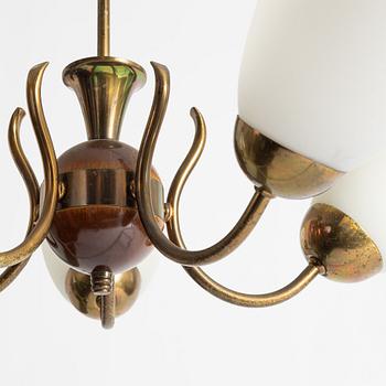 A ceiling lamp, Swedish Modern, 1940s/50s.