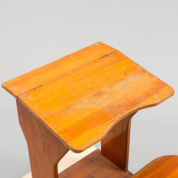 A first half of the 20th century school bench.