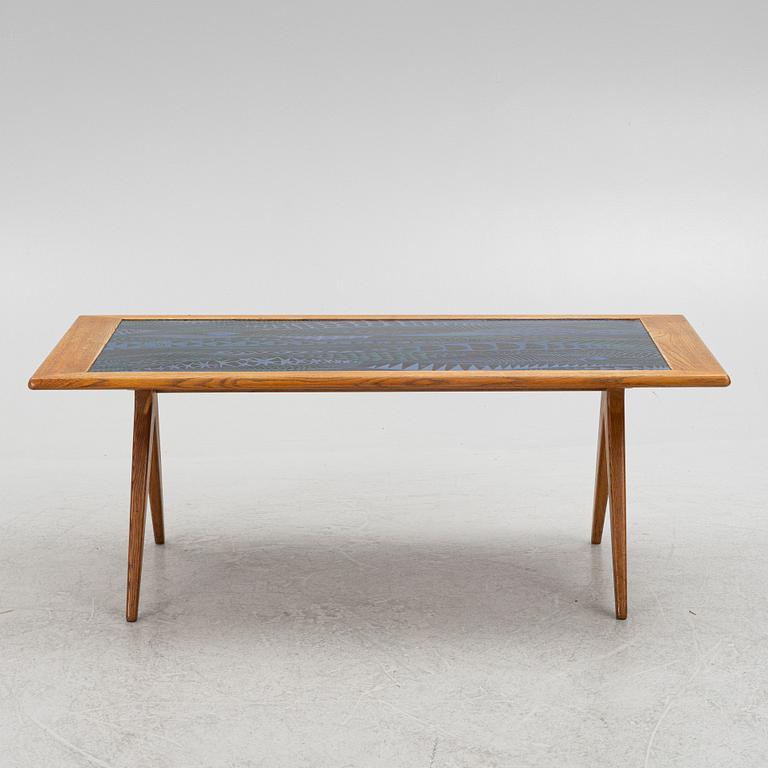 Stig Lindberg & David Rosén, a coffee table from the 'Futura' series, Nordiska Kompaniet, 1950's.