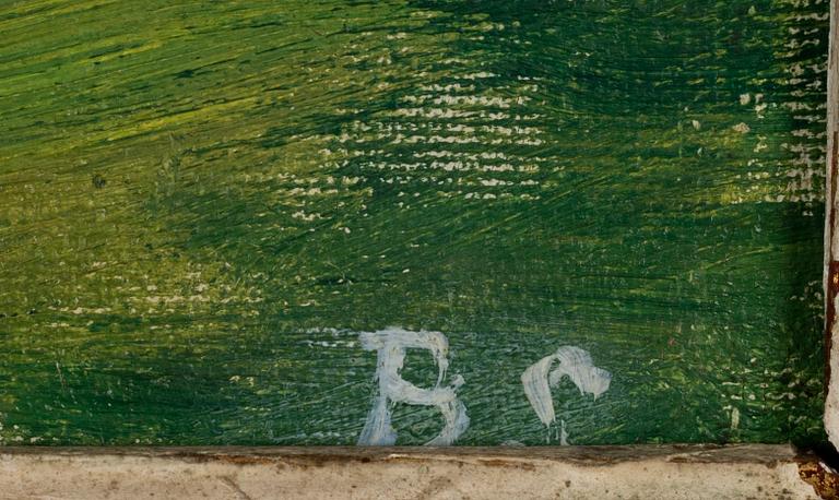 Birger Simonsson, oil on canvas, signed BS.