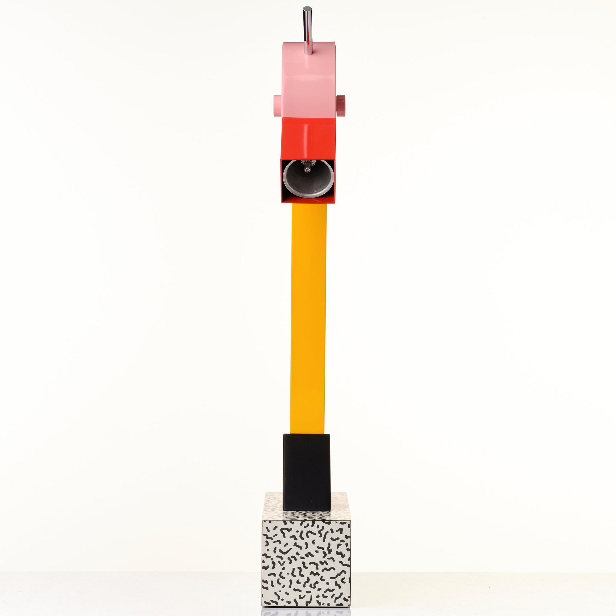 Ettore Sottsass, a "Tahiti", table lamp, Memphis, Milan, post 1981.