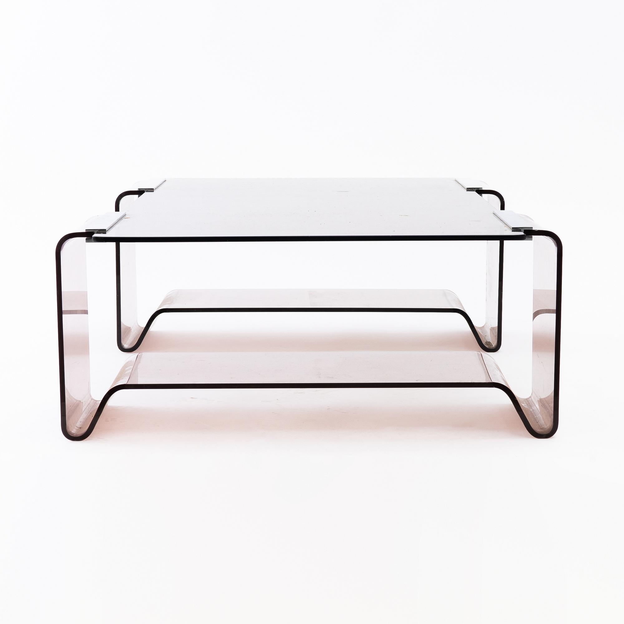 Michel Dumas, soffbord, Roche Bobois, Frankrike, 1970-tal.