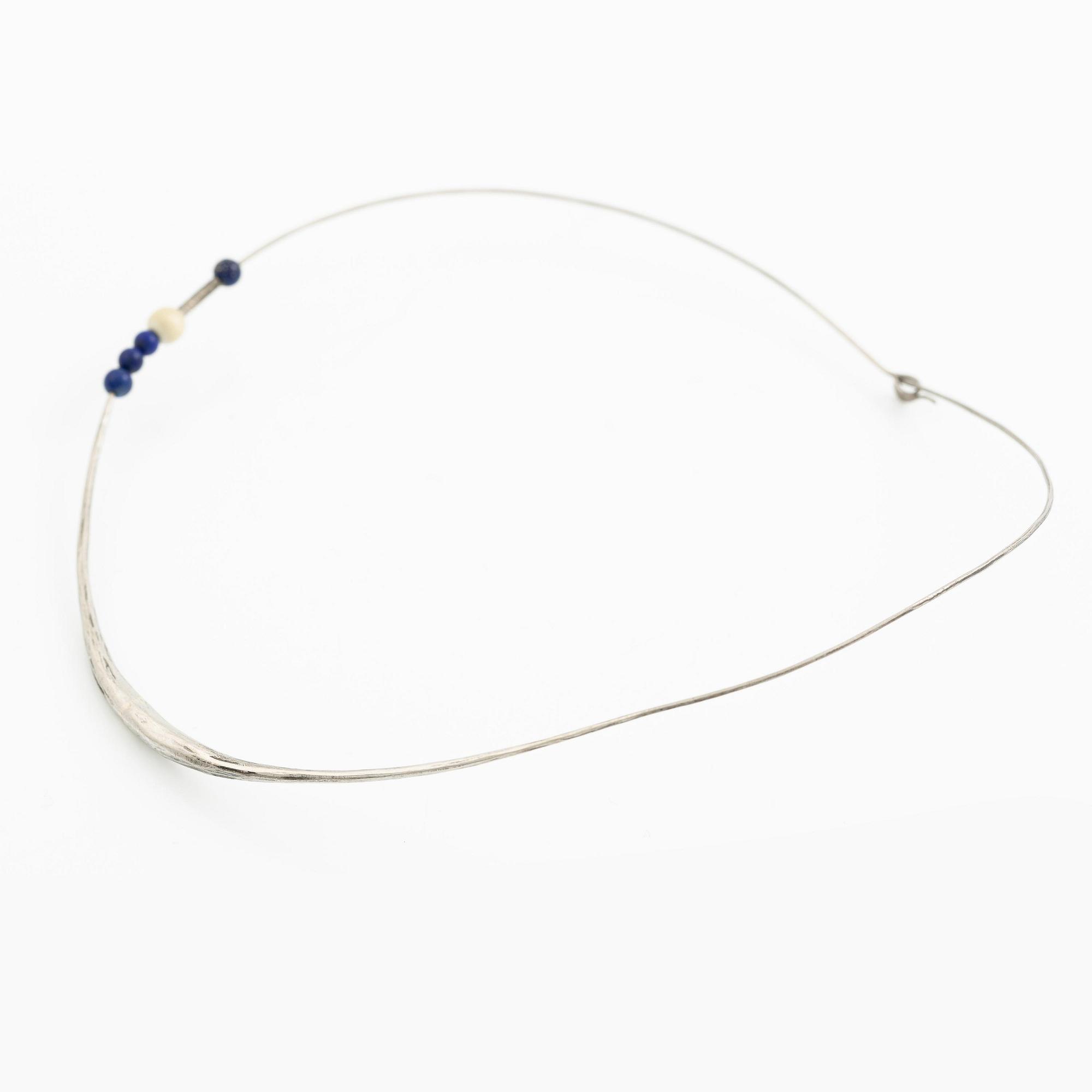 PA Lundahl-Terrs, a necklace, 18K white gold, Växjö 1972.