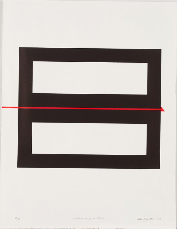 Portfolio of 10 prints, signed and dated 1987-88, numbered 24/50.