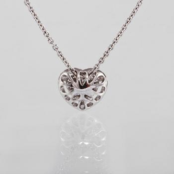 HÄNGE, 18k vitguld med briljantslipade diamanter, 0.60 ct. Vikt 5 g.