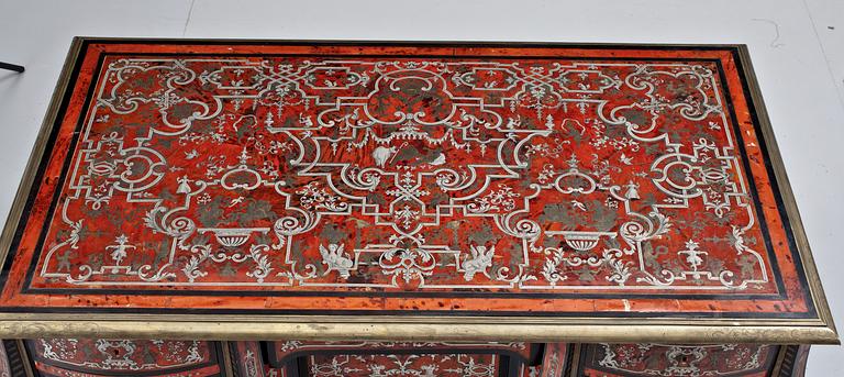 SKRIVBORD. Charles Boulles art. Barockstil, 1800-tal.