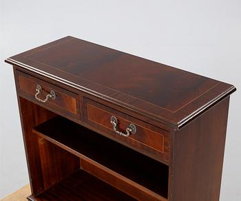 An english style shelf, second half of the 20th century.