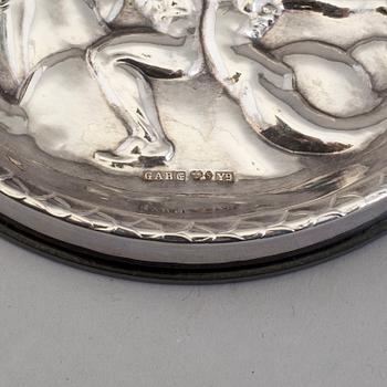 COASTER SAMT FAT, silver.