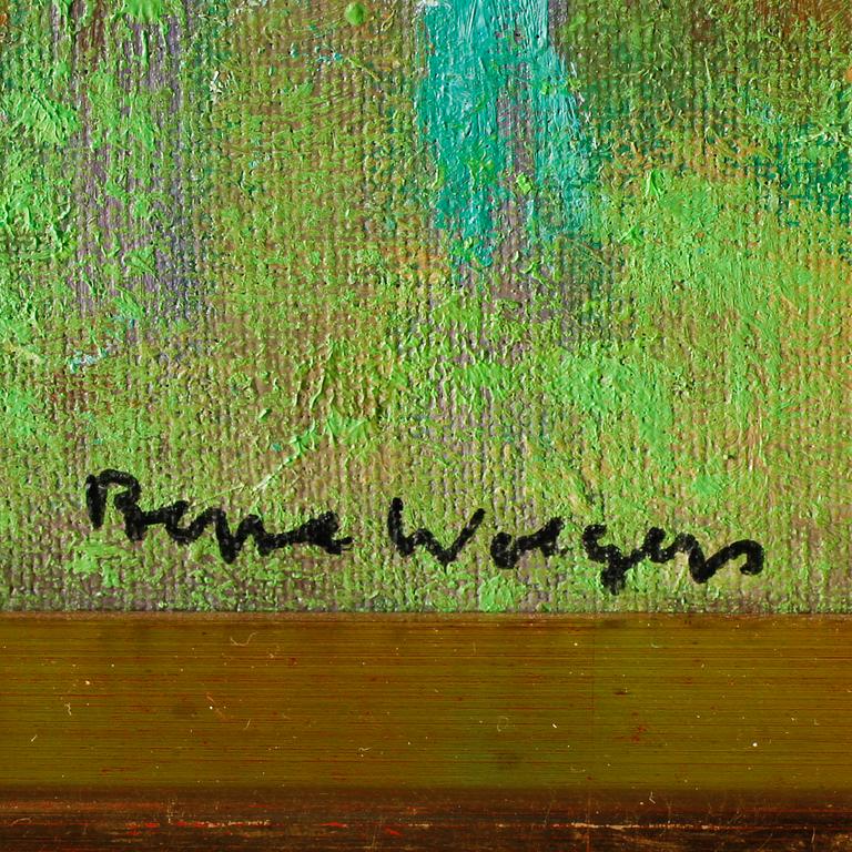 BEPPE WOLGERS, olja på duk, sign.