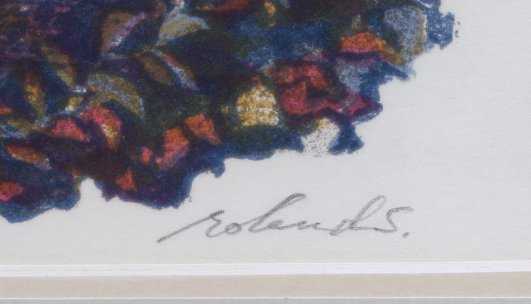 ROLAND SVENSSON, litografi, sign o dat 1975.