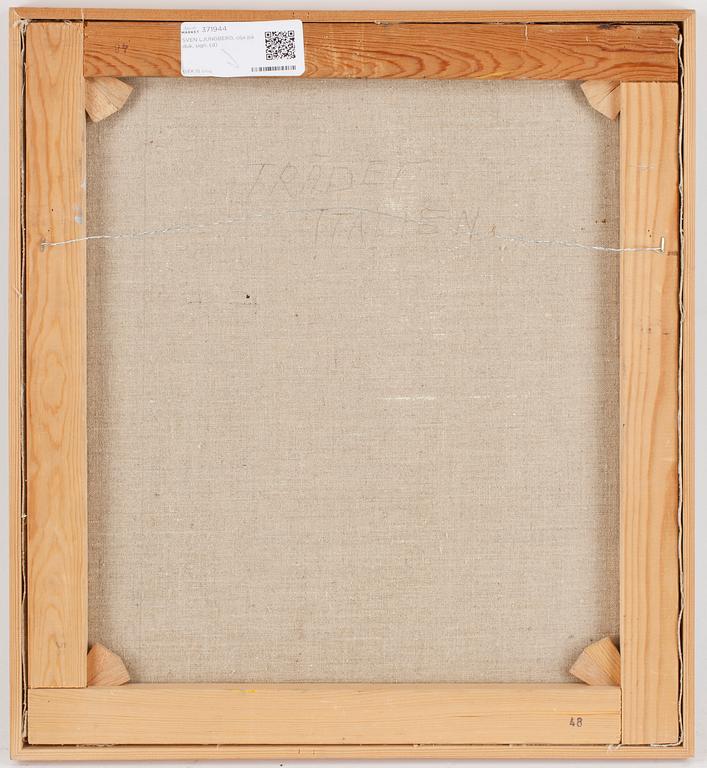 SVEN LJUNGBERG, olja på duk, sign.