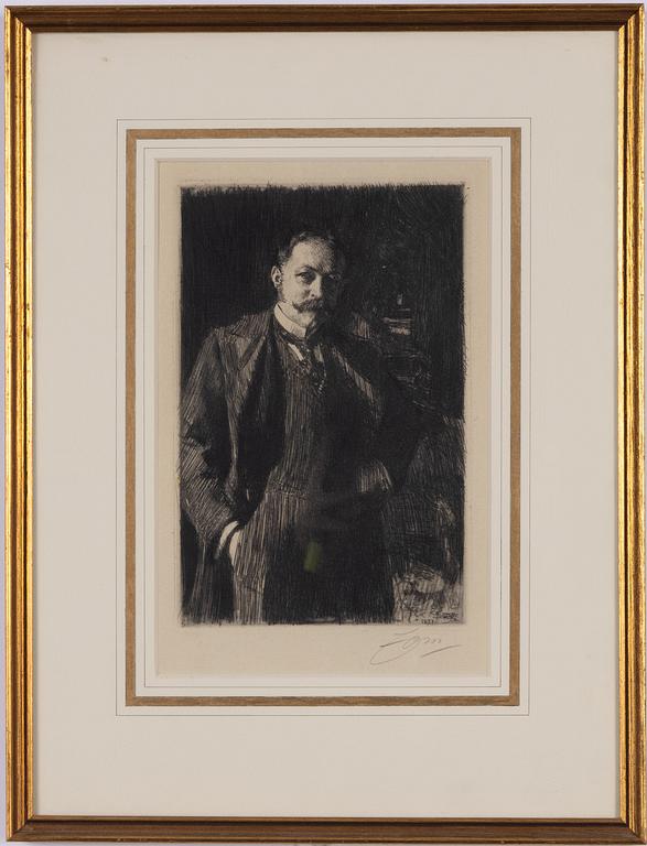 Anders Zorn, "E.R. Bacon".