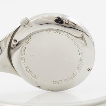 Georg Jensen, Vivianna, design Torun Bülow, armbandsur, 33 mm.