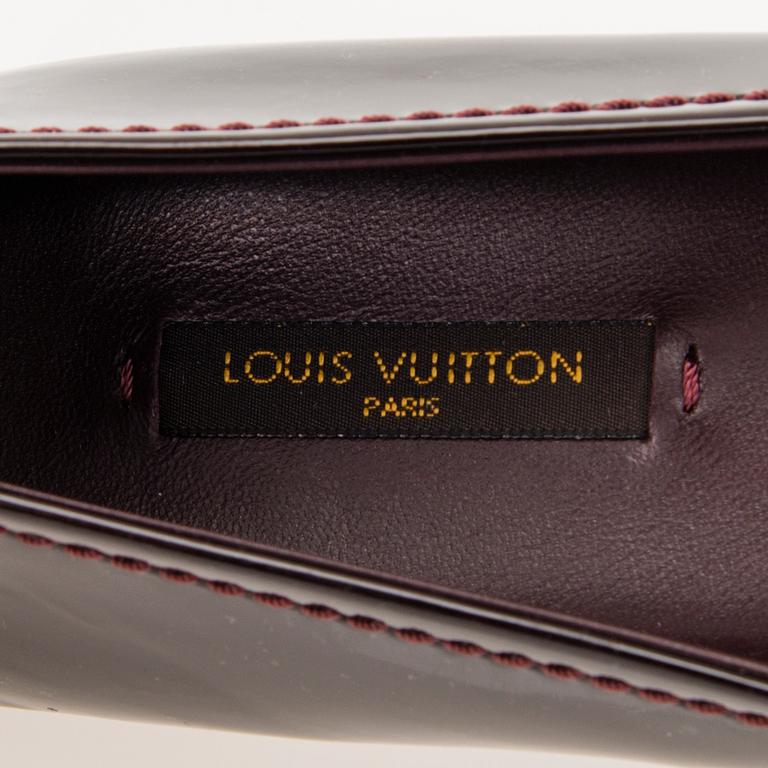 LOUIS VUITTON, "Oxford ballerina", SKOR i storlek 40.