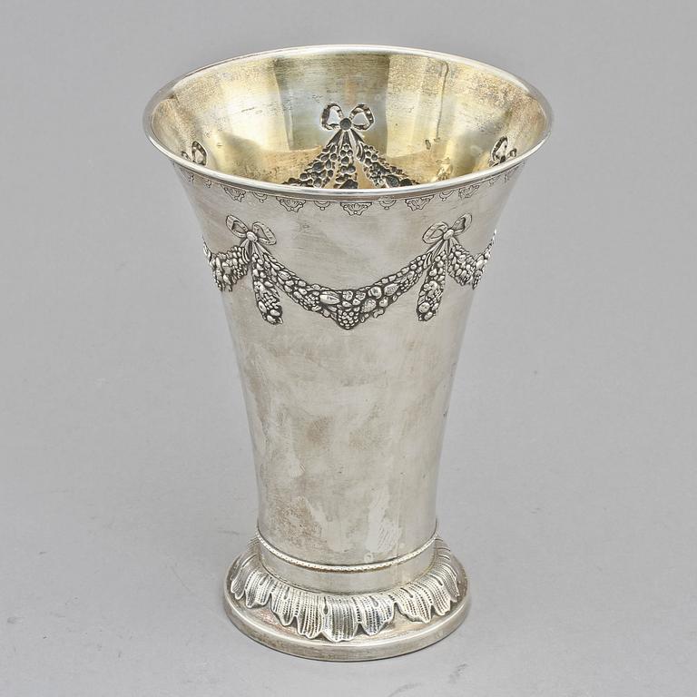 POKAL, silver, Karl Andersson, Stockholm, 1913. Vikt 415 g.