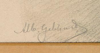 Albert Gebhard, Flicka.