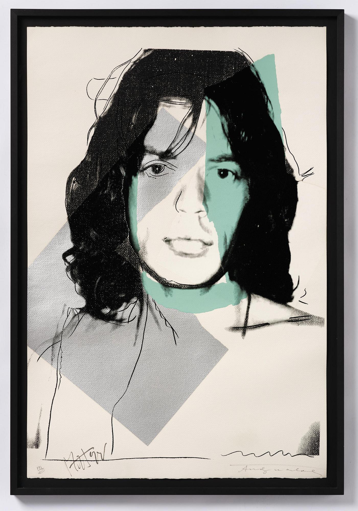 Andy Warhol, "Mick Jagger".