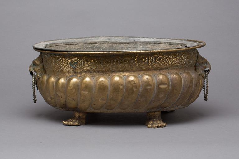 JARDINIERE, barockstil, 1800-talets slut.