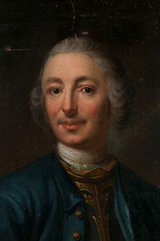 JOHAN HENRIK SCHEFFEL, oil on canvas.