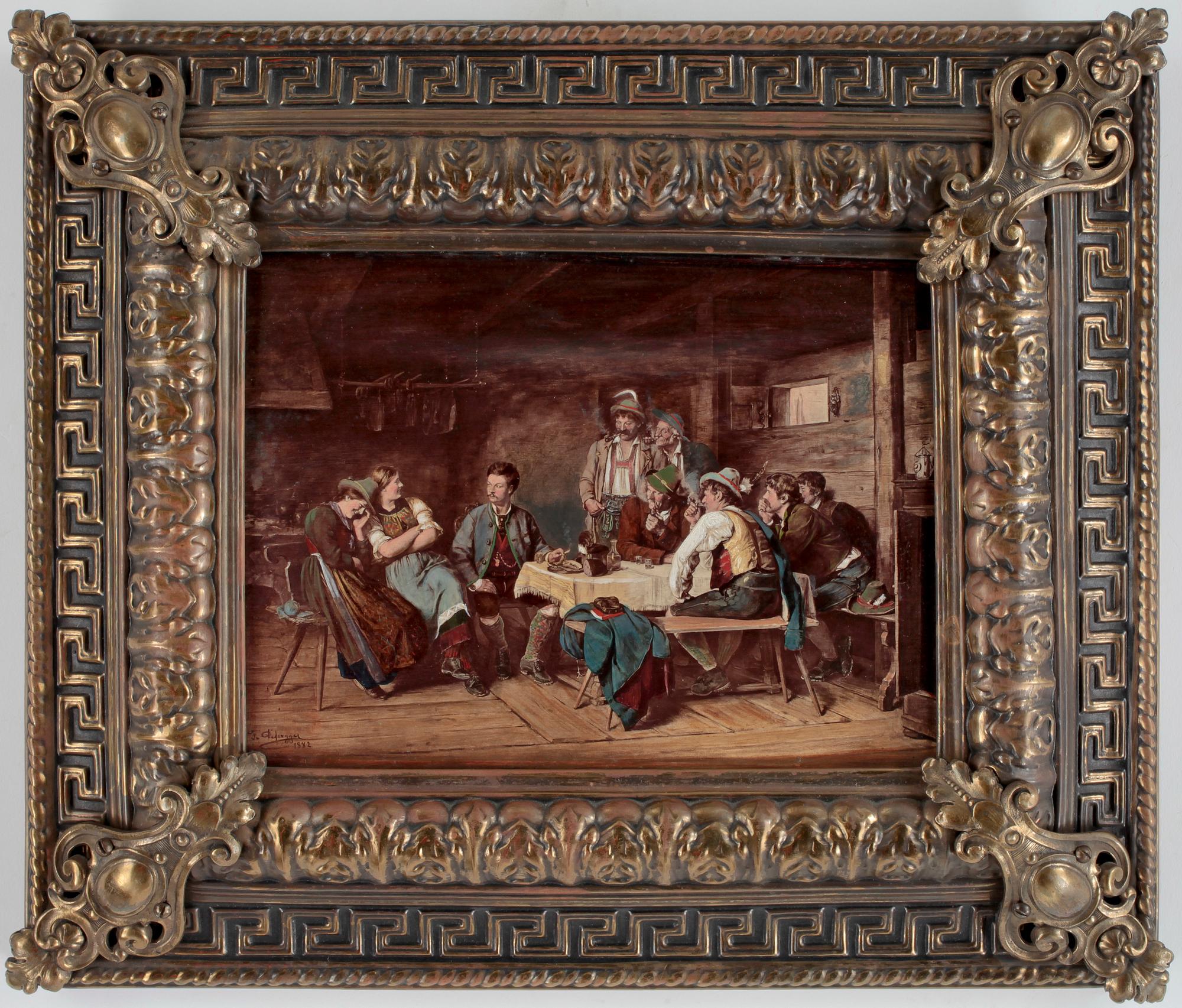 RAMAR, 2 st, gulmetall, nyrenässans, 1800-talets slut.
