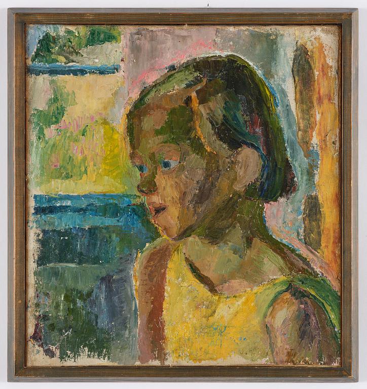 Siri Derkert, Porträtt av en ung flicka.