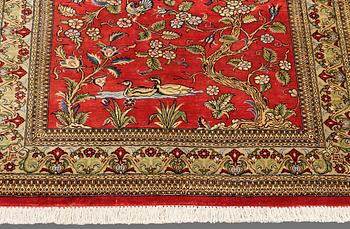 MATTA, Figural silke Ghom, signed, ca 123 x 80 cm.