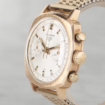 HEUER, Camaro 30, "Tachymeter", chronograph, wristwatch, 37 mm,.