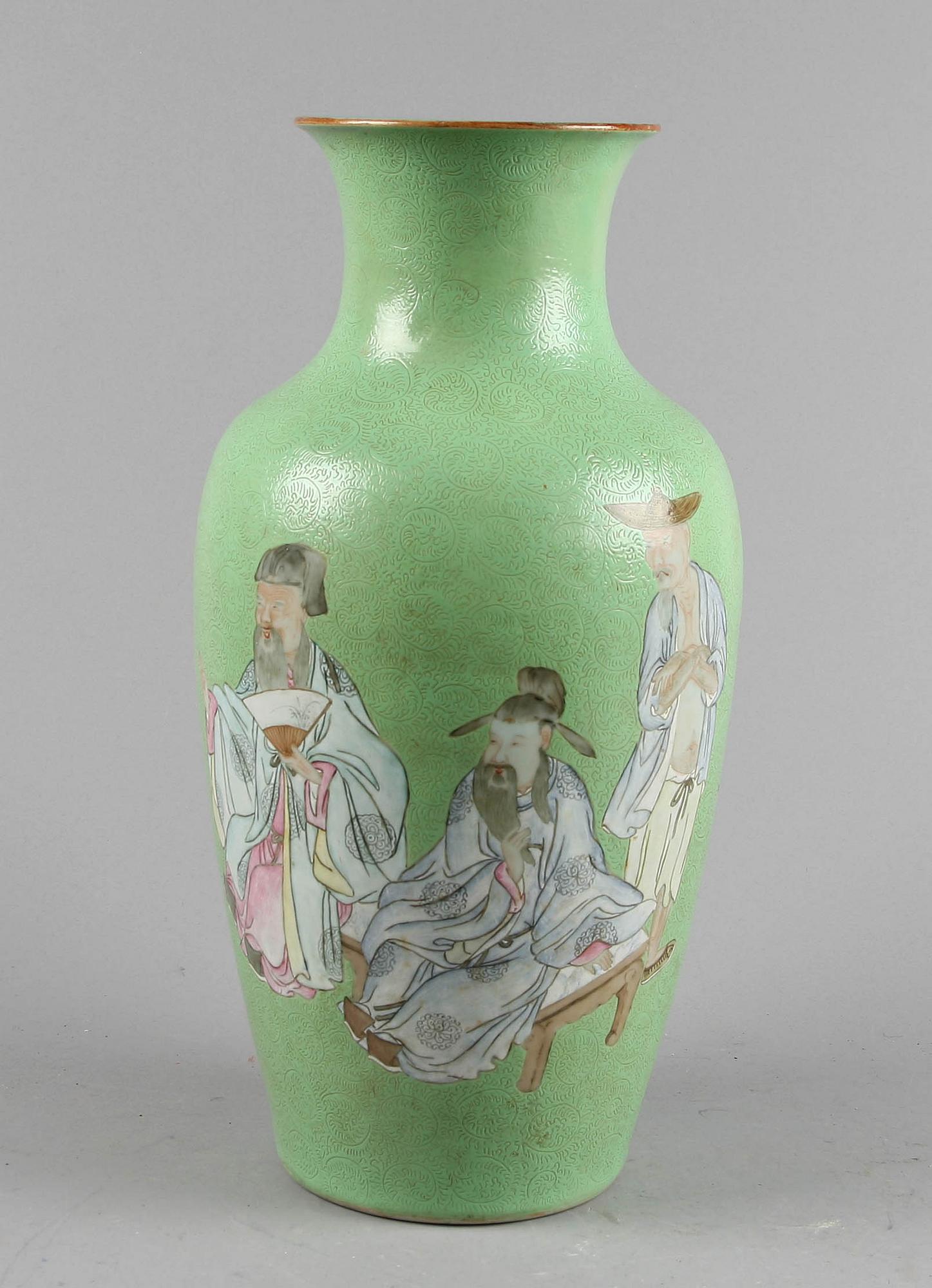 VAS, porslin, Kina 1800-talets andra hälft.