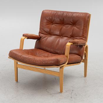 Bruno Mathsson, armchair, "Ingrid", Dux, late 20th century.