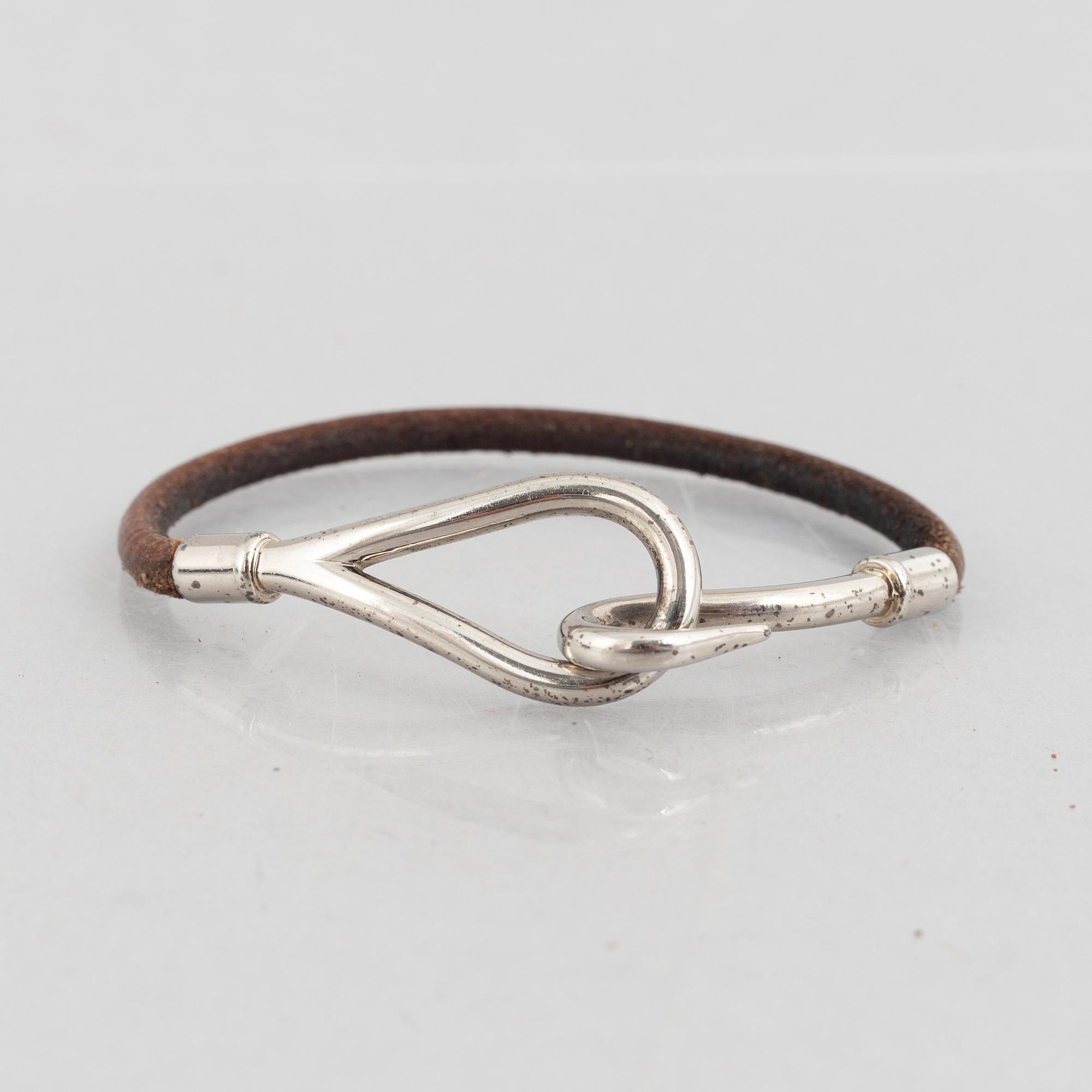 Hermès, bracelet, two pieces, "Hapi triple tour" & "Jumbo".