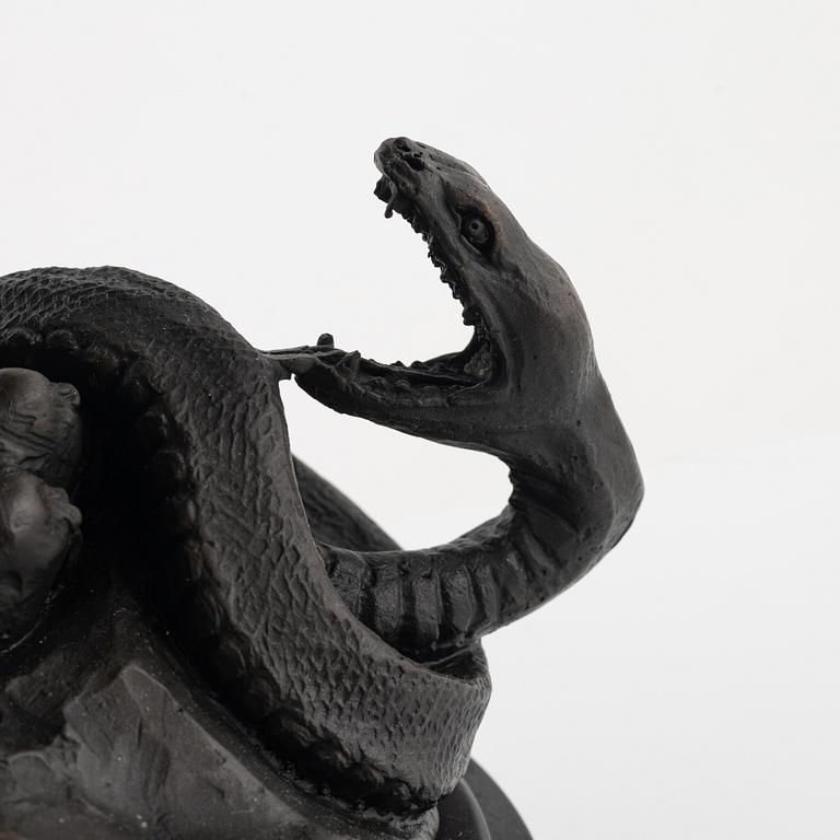 Antoine Louis Barye, after, 'Lion au Serpent'.