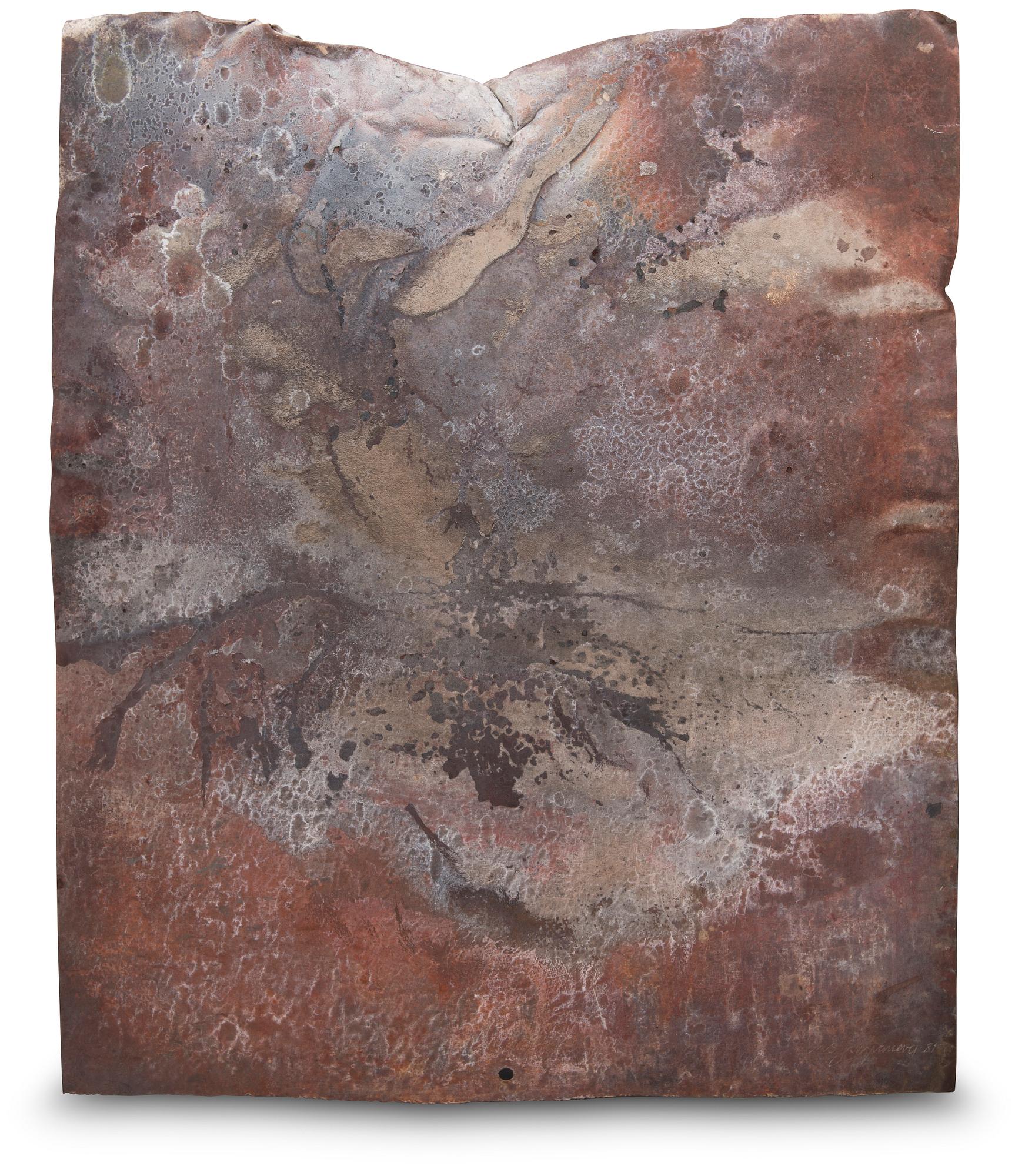 TIMO SARPANEVA, Metallia. Signeerattu Timo Sarpaneva -81.