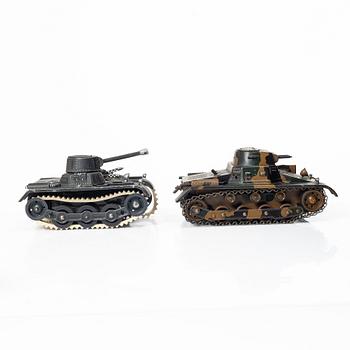 Tipp & Co & Gama, tanks, 2 pcs, Germany, 1940s.