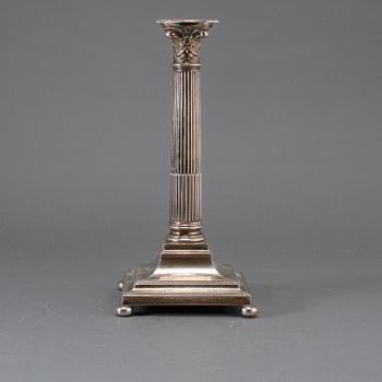 LJUSSTAKE, silver, K Andersson, Stockholm, 1901.