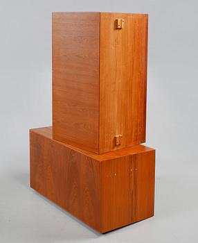 BOKHYLLESEKTION, RY 100-serien, Hans J Wegner för Ry-möbler, 1900-talets tredje kvartal.