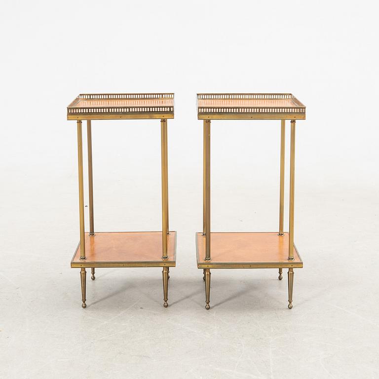 Sidobord, ett par, 1900-talets andra hälft.