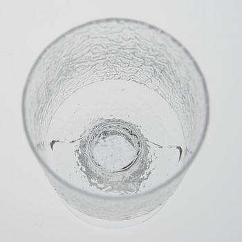 TIMO SARPANEVA, "Senaattori"-glas, 27 st, TAPIO WIRKKALA, "Paadar"-glas, 9 st, Iittala.