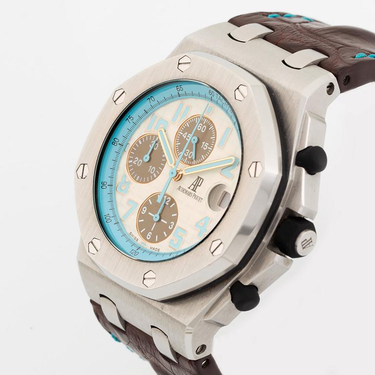 Audemars Piguet, Royal Oak, Offshore, chronograph, "Montauk Highway", "Limited Edition", ca 2010.