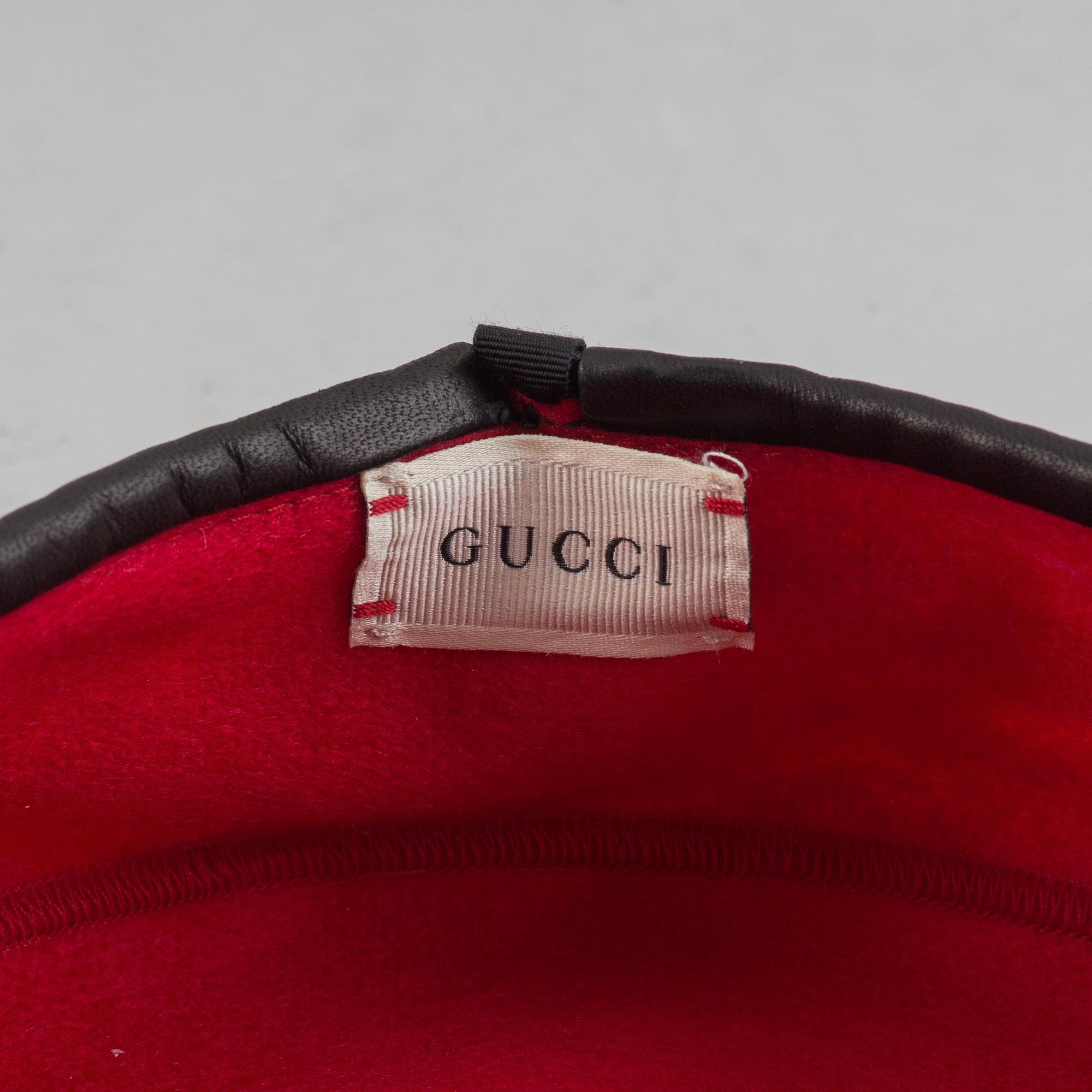 Gucci, a beret, size M 54 cm.