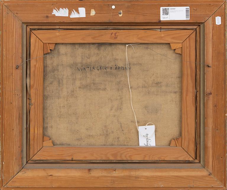 Gerhard Wihlborg, oil on canvas signed.