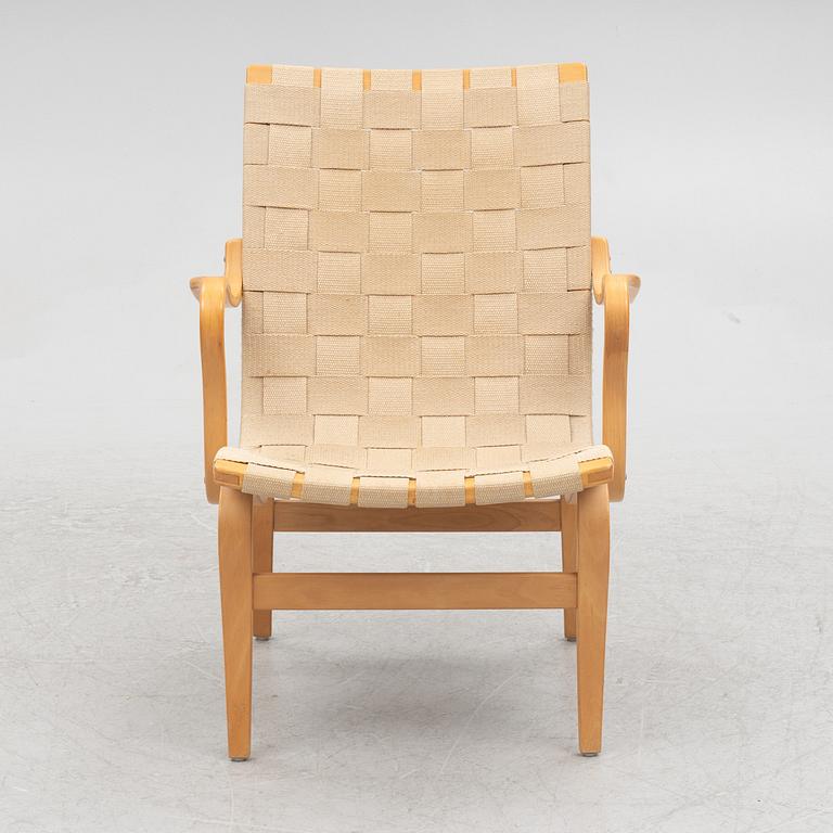 Bruno Mathsson, an armchair, "Eva", Dux, second half of the 20th century.