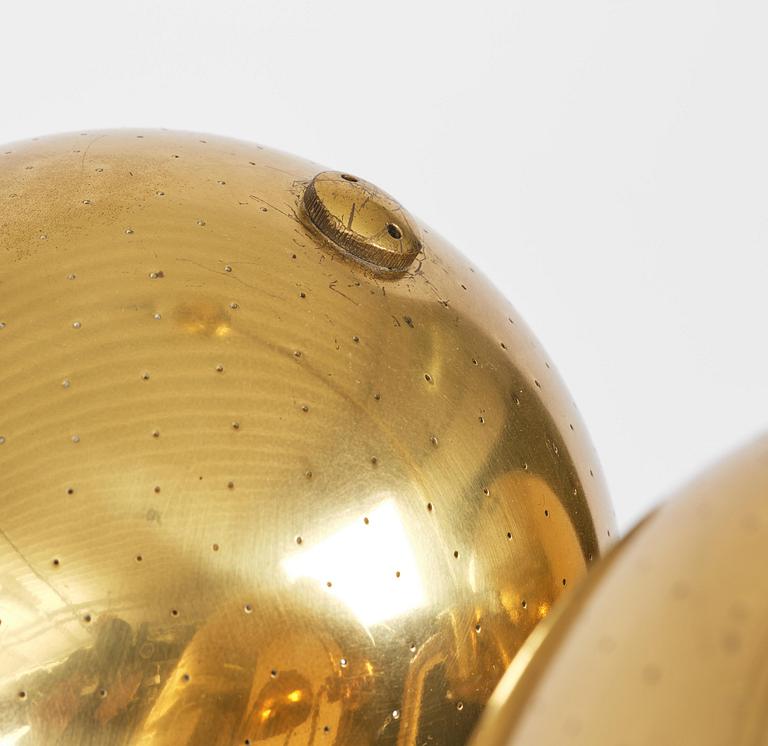Carl-Axel Acking, a ceiling lamp, Bröderna Malmströms Metallvarufabrik, Malmö, 1940s.